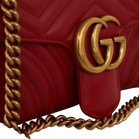 gucci marmont rot|Gucci Marmont small black.